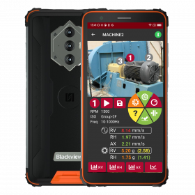 Synergys VSHOOTER-3-WL Triaxial Wireless Auto Vibration Analyzer for Predictive Maintenance